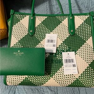 Kate Spade purse and matching wallet